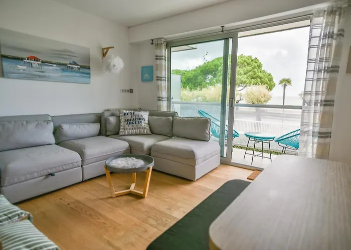 Superbe En 1ere Ligne En Plein Coeur D'arcachon 阿卡雄